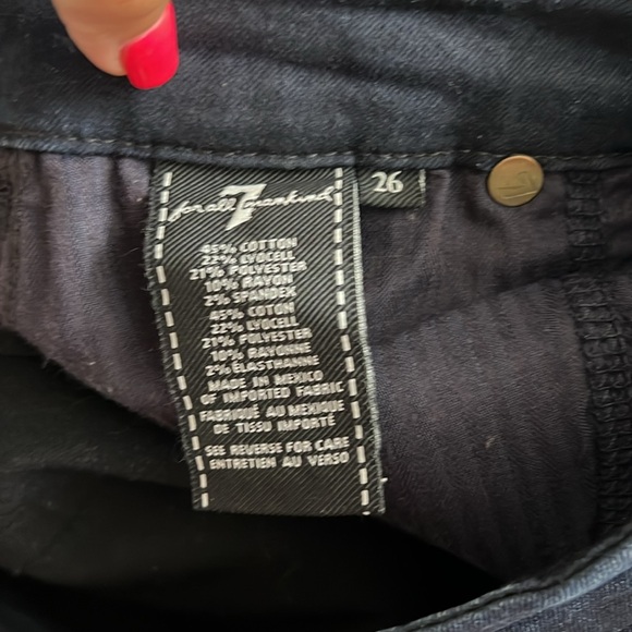 7 for all Mankind ankle skinny - Picture 4 of 4